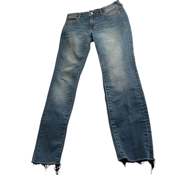 True Religion Jennie Curvy Mid Rise Super Skinny Jeans Sz 26 - Picture 4 of 14